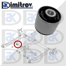 Тампон заден носач Infiniti G20 I30 Nissan Almera Bluebird Maxima Presage Primera Pulsar Sentra Sunny
